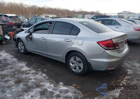 2013 Honda Civic Lx from USA, damaged, VIN 19XFB2F56DE244185